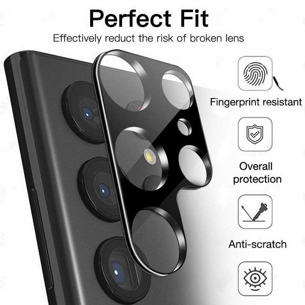 Urban Fashion Elegant Surface 3D Camera Lens Protector - Samsung