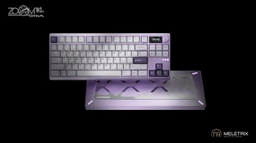 [In Stock] ZOOM TKL DYNA Anodized Lavender Modern Minimalism Tough Construction