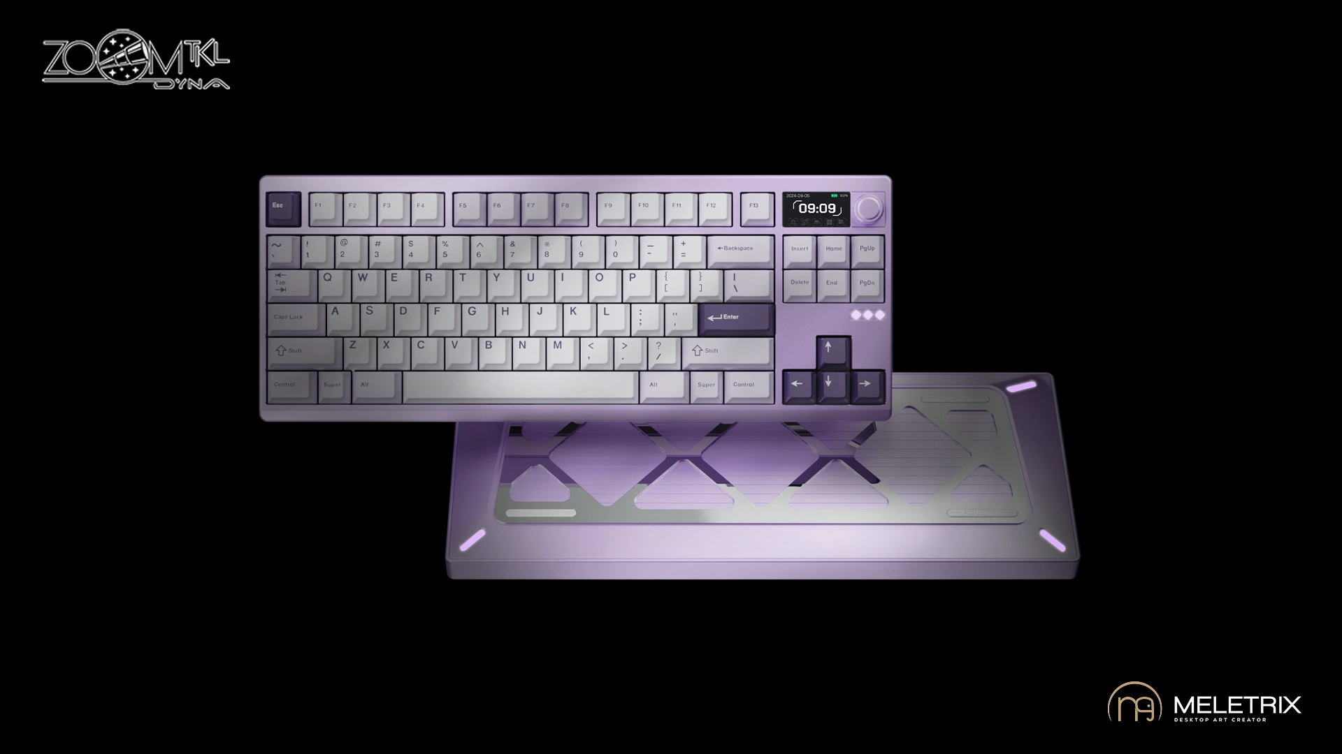 Daily Wear Outdoor Motion Gear [In Stock] ZOOM TKL DYNA Anodized Lavender