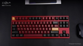 Luxury Durable Design [Limited Stock] ZOOM TKL ESSENTIAL EDITION-Scarlet Red