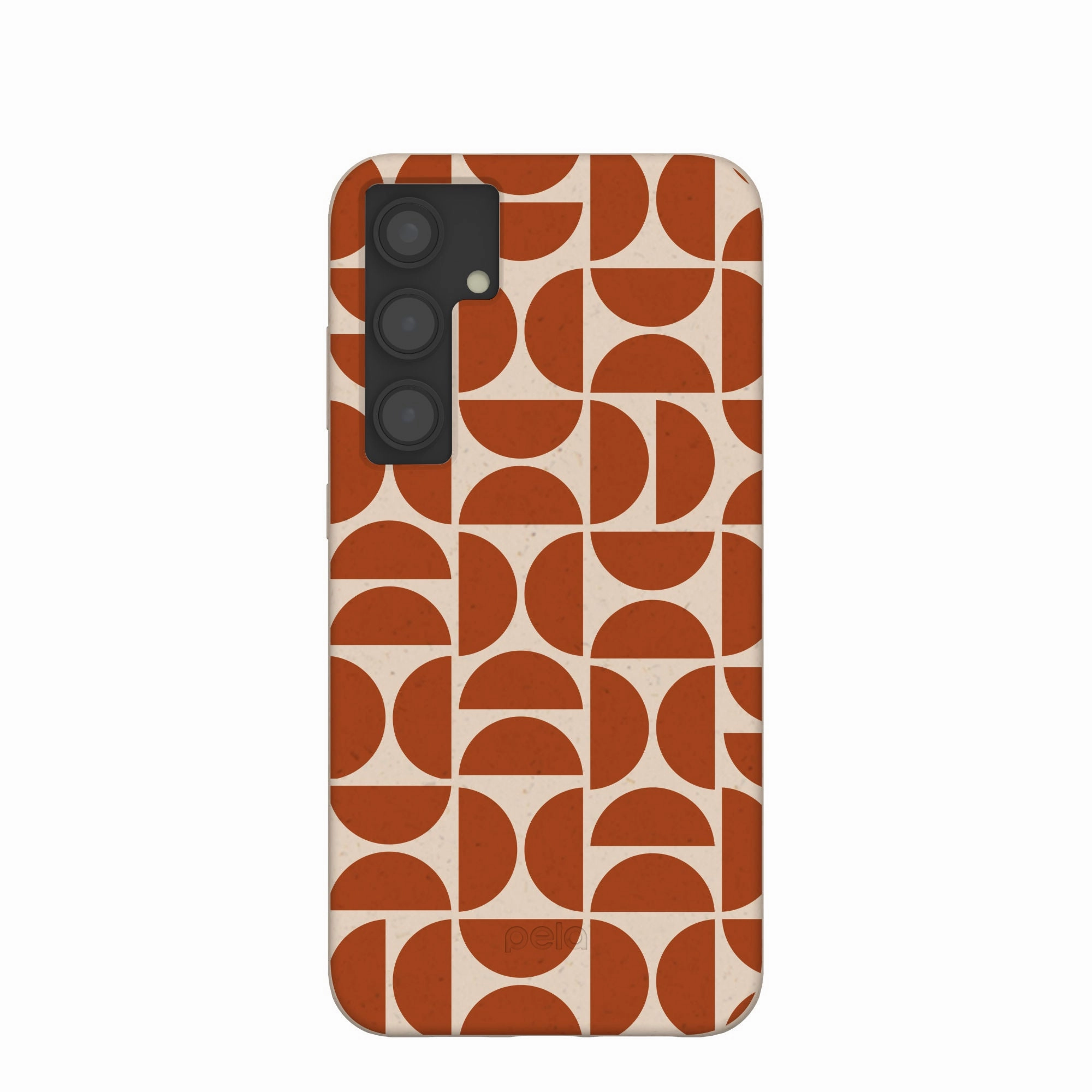 Seashell Paprika Play Samsung Galaxy S24 (Plus) Case Hybrid Build Texture