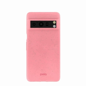 Flexible Shell Enhanced Durability Bubblegum Pink Google Pixel 8 Pro Phone Case