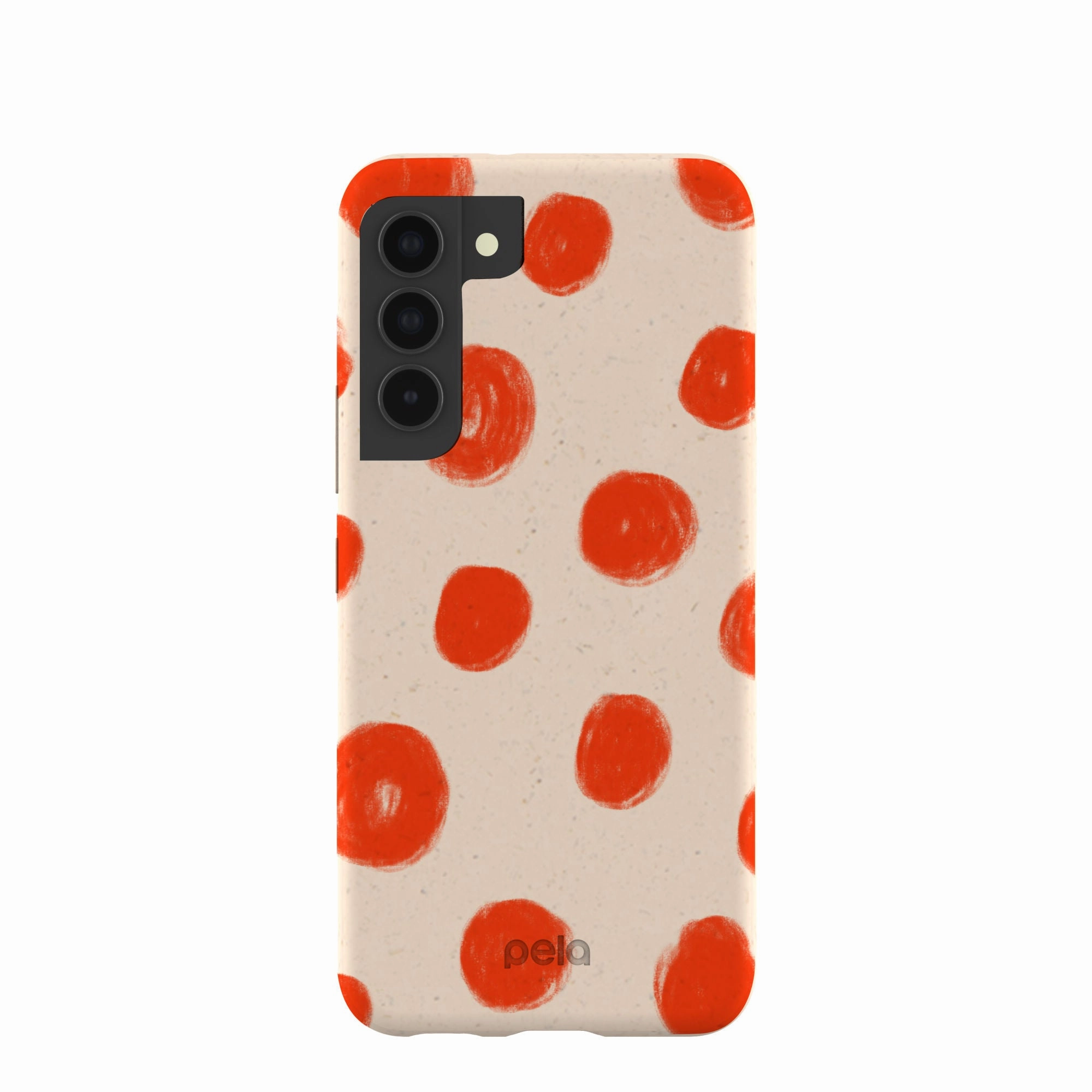 Seashell Cheery Dots Samsung Galaxy S22 Case Durable Surface Design Smooth Pattern Finish