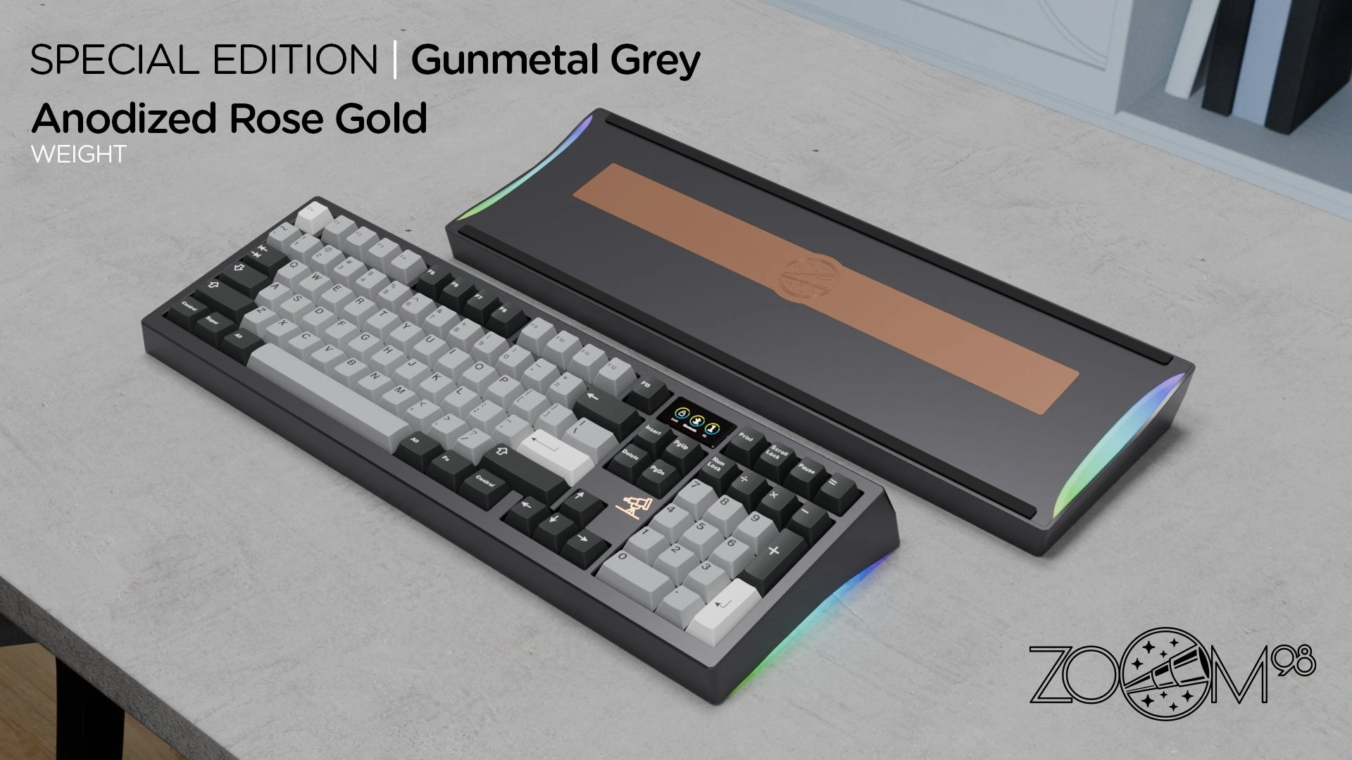 Versatile Style Durable Texture All weather Zoom98 SE Gunmetal Gray-New Color