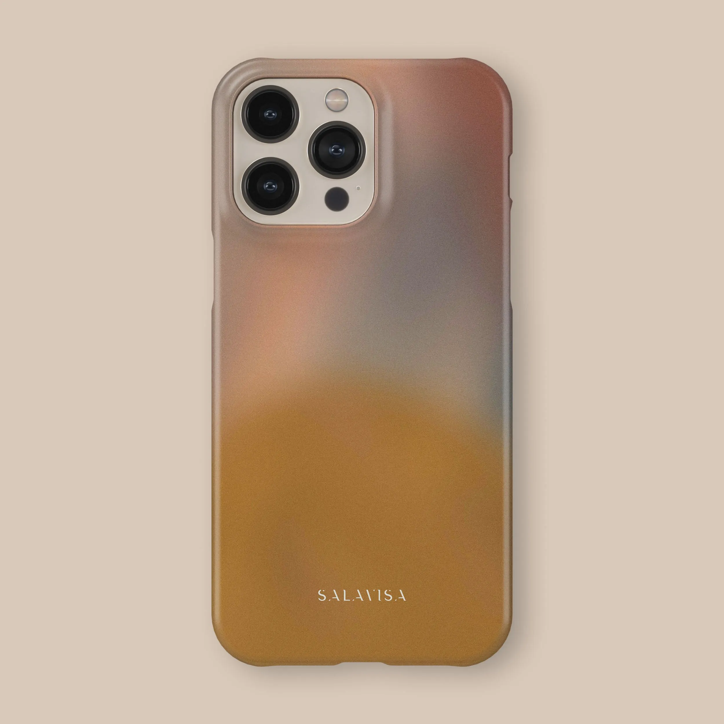 Elegant Edge Amber Haze Phone Case