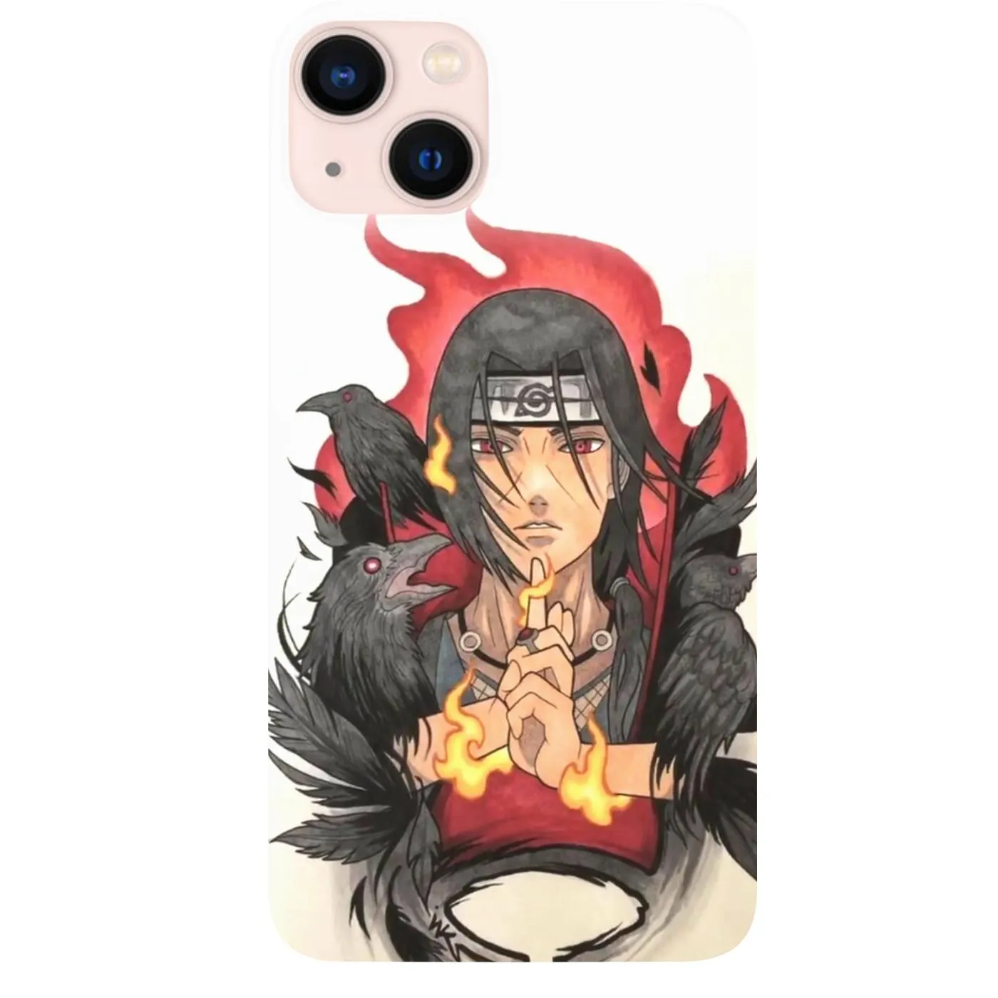 Anime Itachi Uchiha - UV Color Printed Phone Case Durable Texture