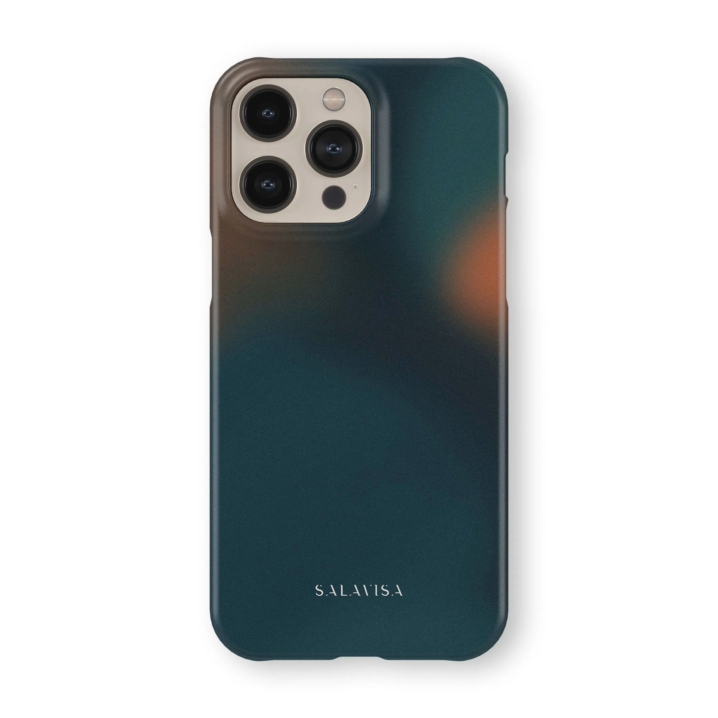Ember Teal Phone Case Fashion Edge Hybrid Build Texture