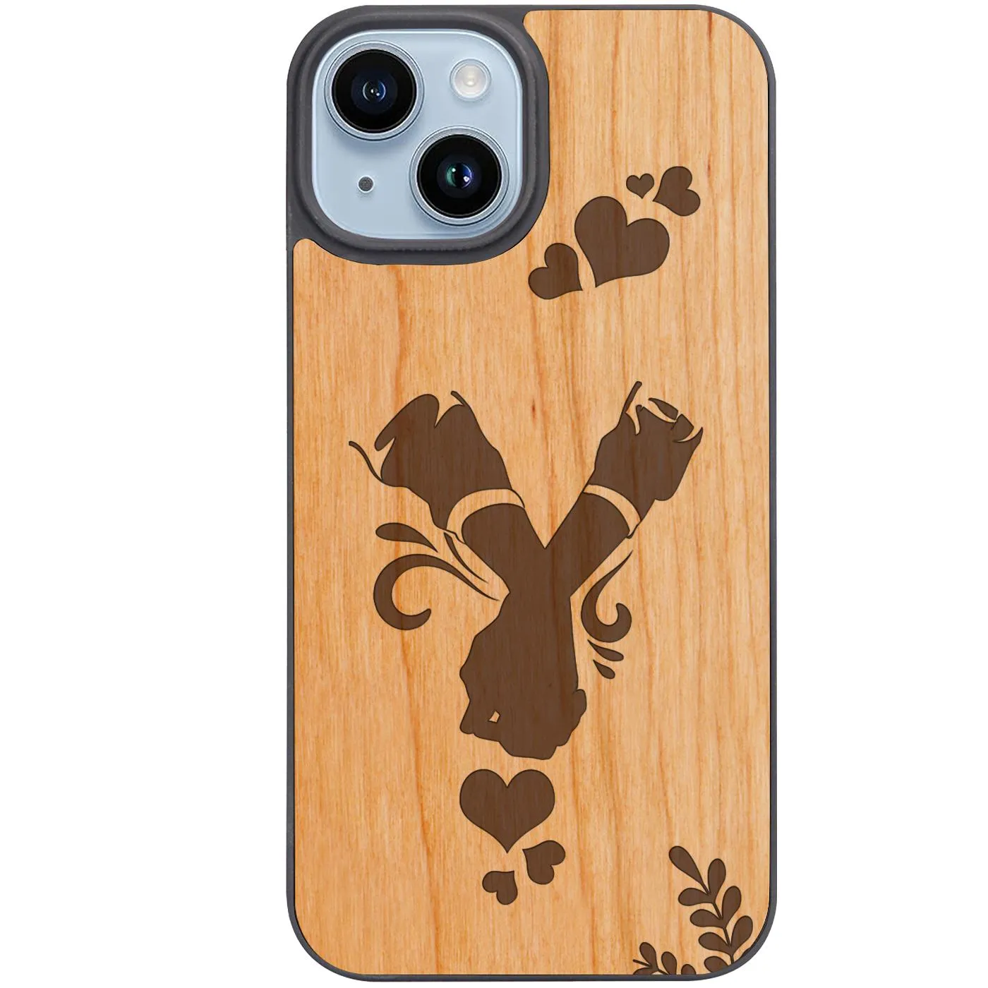 Love Forever - Engraved Phone Case Rugged Finish