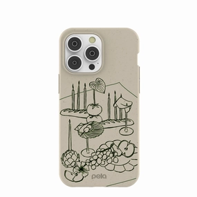 Stylish Choice Modern Surface Design London Fog A Soiree iPhone 14 Pro Max Case