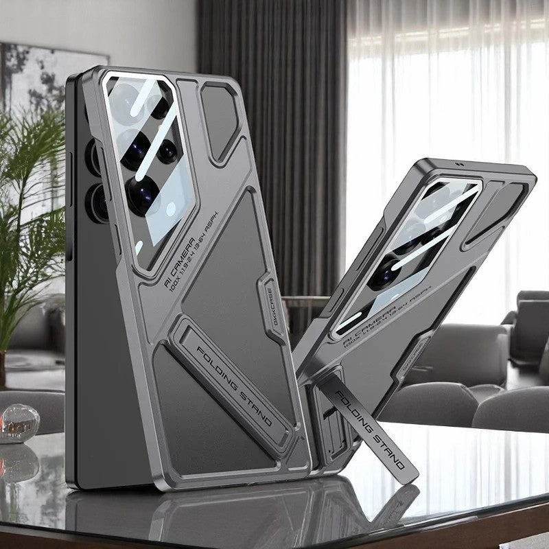 Anti Fall Camera Lens Protection Bracket Case - Samsung Gloss Layer Finish