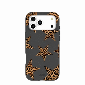 Black Jaguar Stars iPhone 17 Pro Max Case Matte Feel