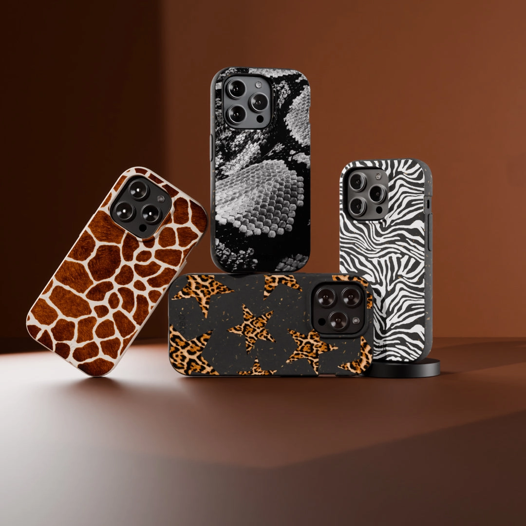 Black Jaguar Stars iPhone 17 Pro Max Case Comfort Texture Layer Protective Pattern Texture