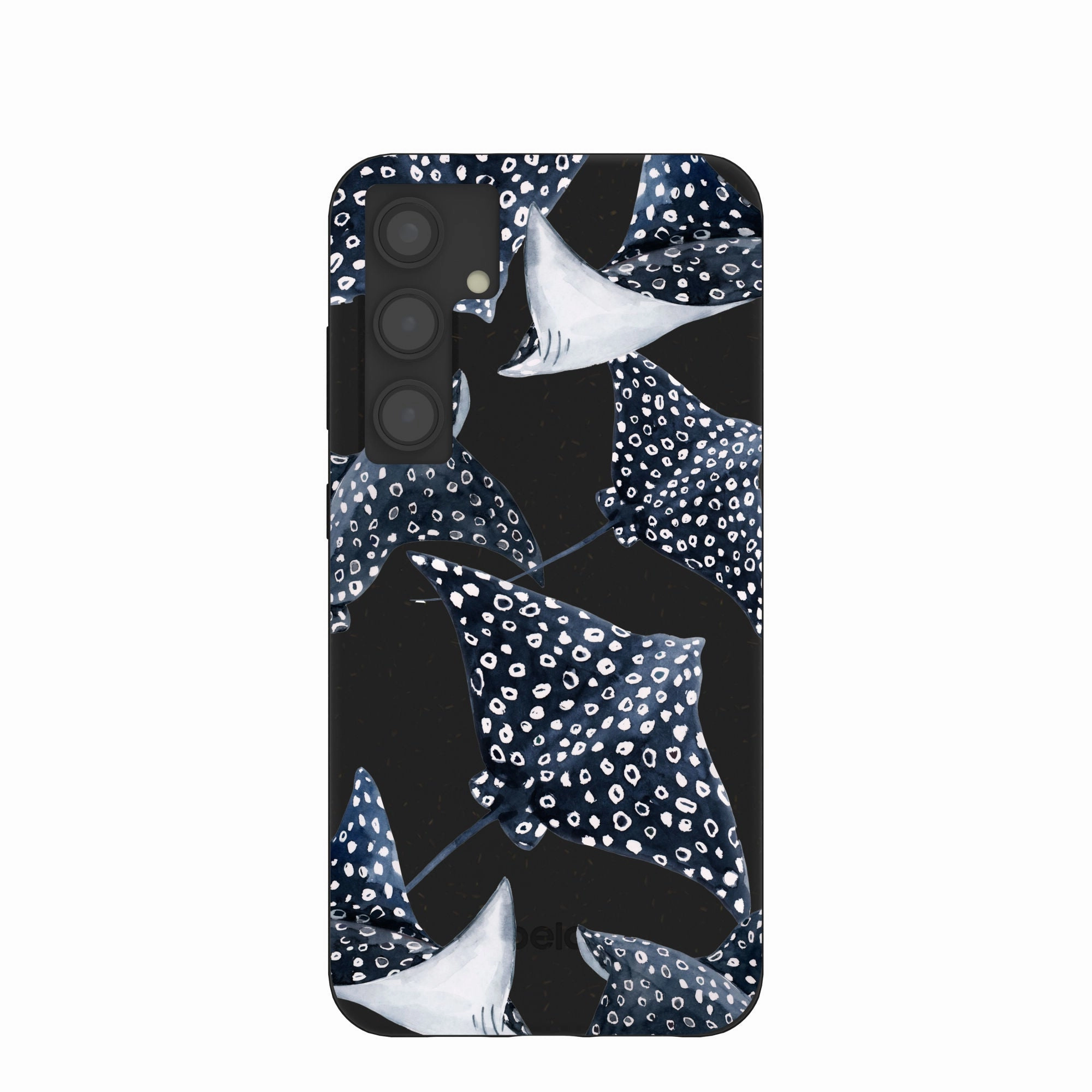 Modern Finish Black Midnight Rays Samsung Galaxy S24 (Plus) Case