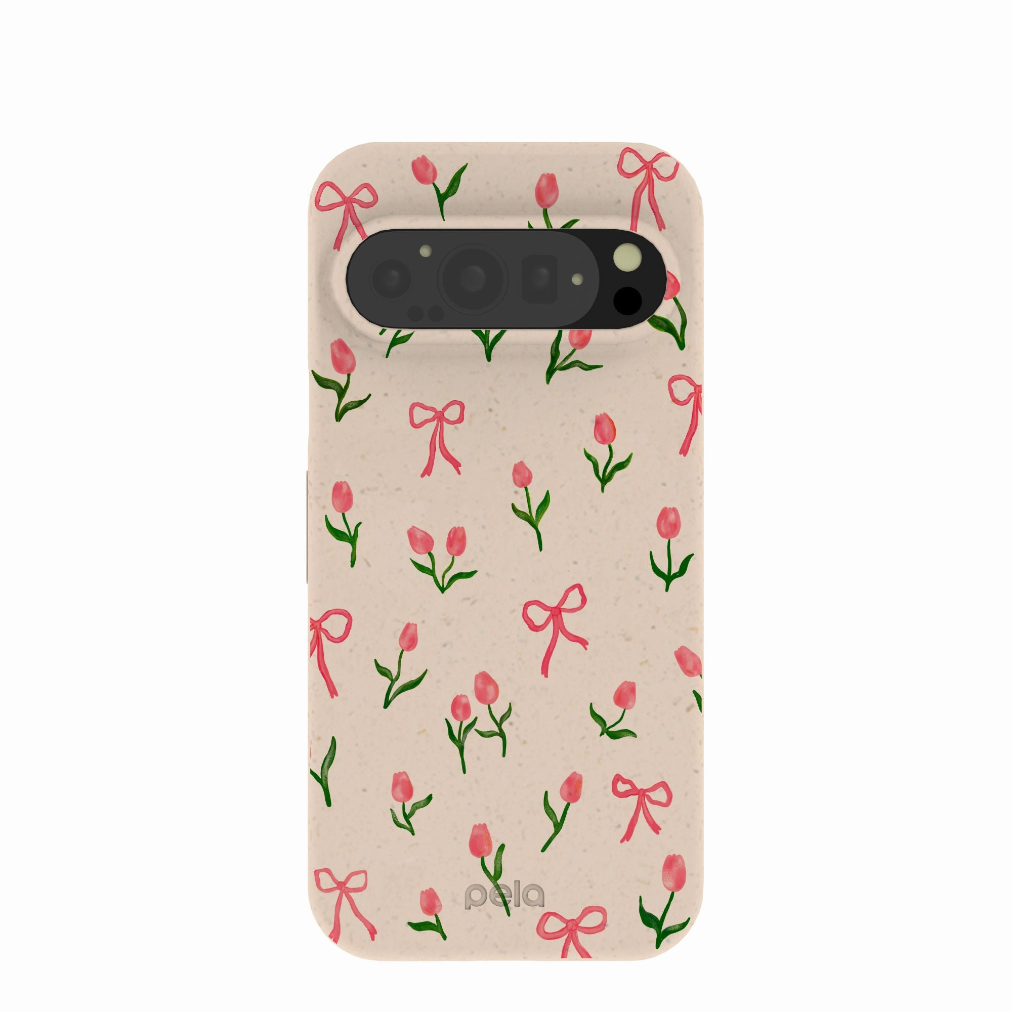 Textured Finish Sleek Build Seashell Tulip Bliss Google Pixel 9/9 Pro Case