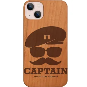 Army Rank Captain - Engraved Phone Case Slim Profiled