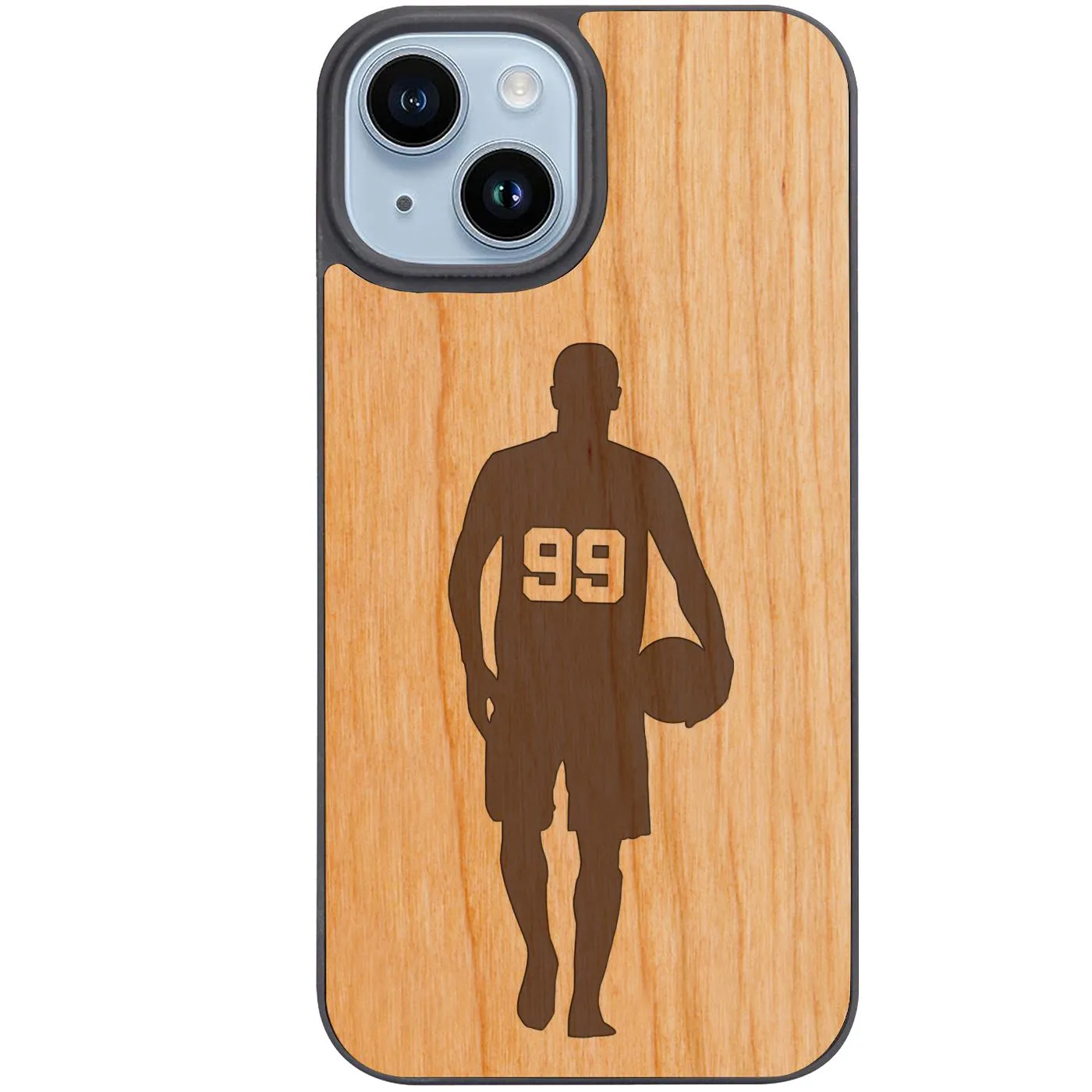 Matte Guard Basketball Player 3 - Engraved Phone Case