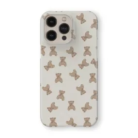 Premium Feel Minimal Design Bear Hugs Phone Case