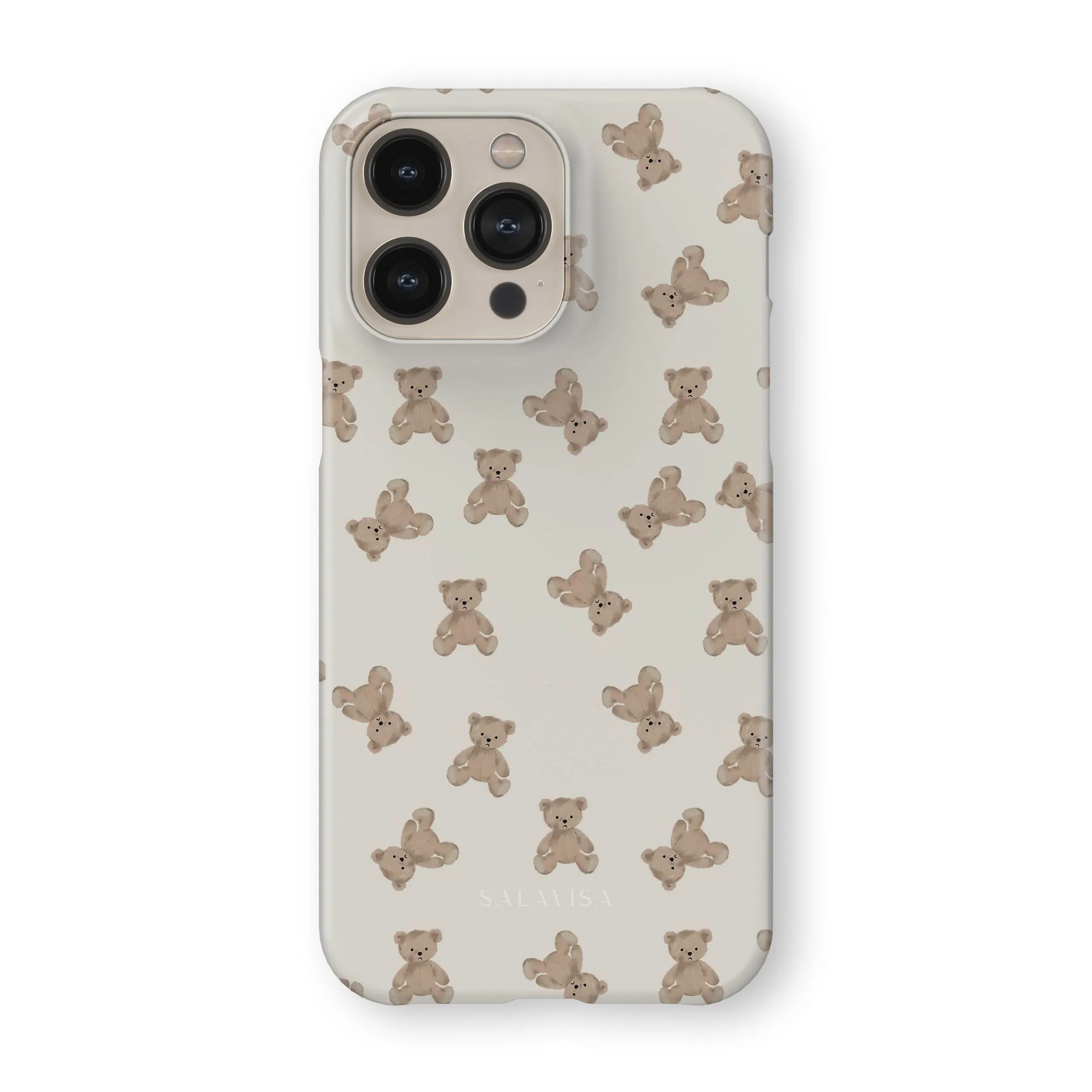 Premium Feel Minimal Design Bear Hugs Phone Case