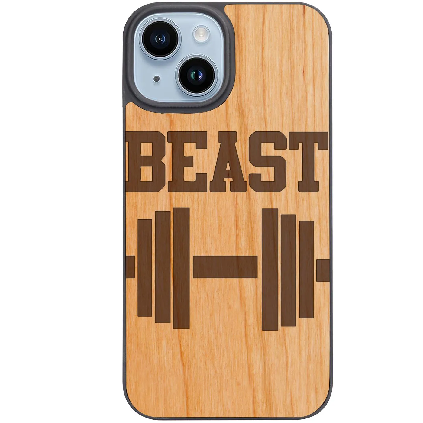 Beast - Engraved Phone Case Portable Grip Minimal Detail Texture