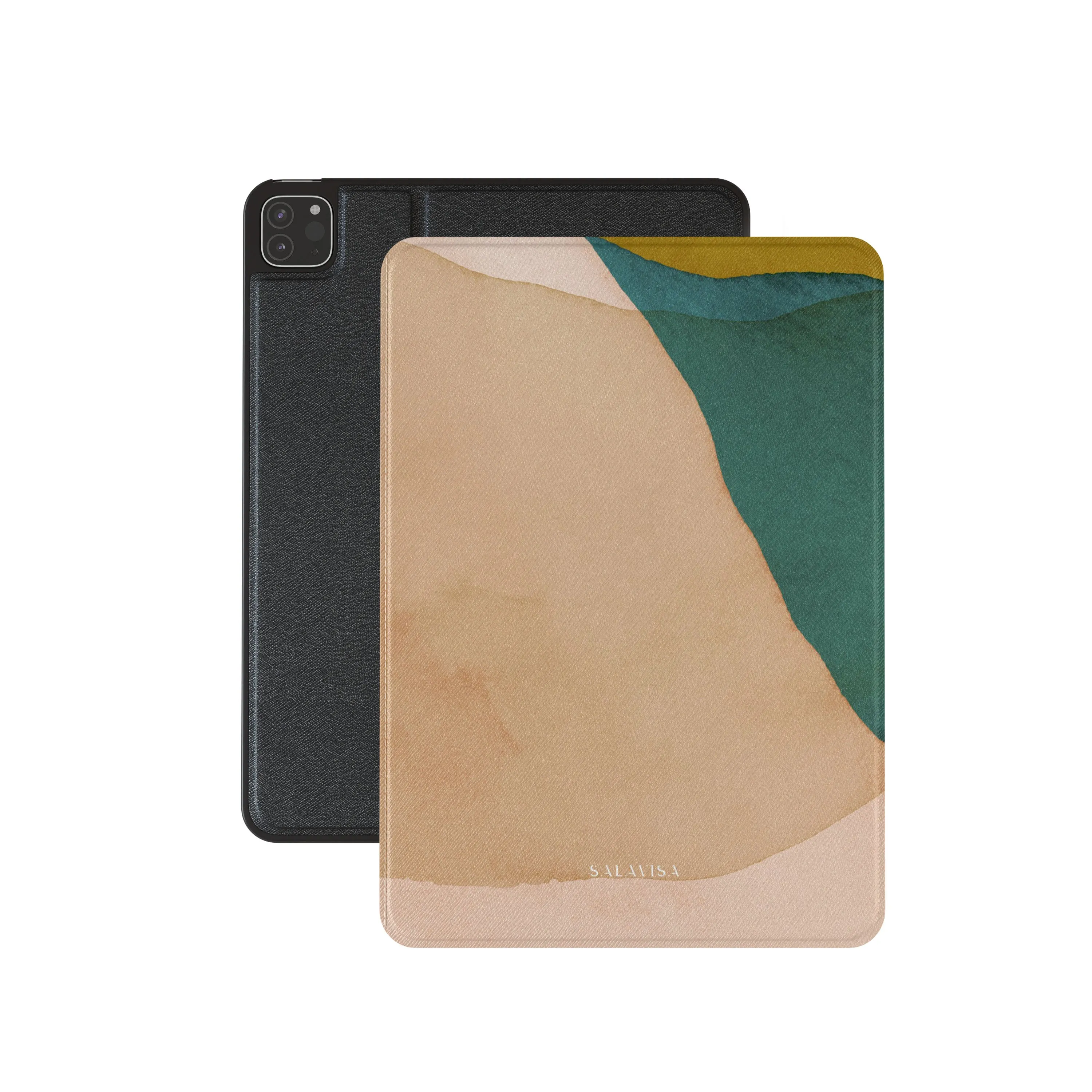 Smart Design Beige Canvas iPad Case