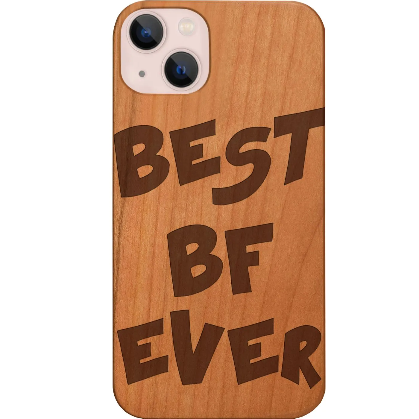 Hybrid Edge Finish Durable Quality Best Bf Ever - Engraved Phone Case