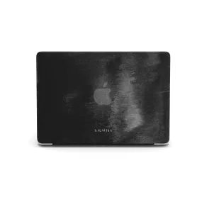 Modern Accessory Black Watercolor MacBook Case