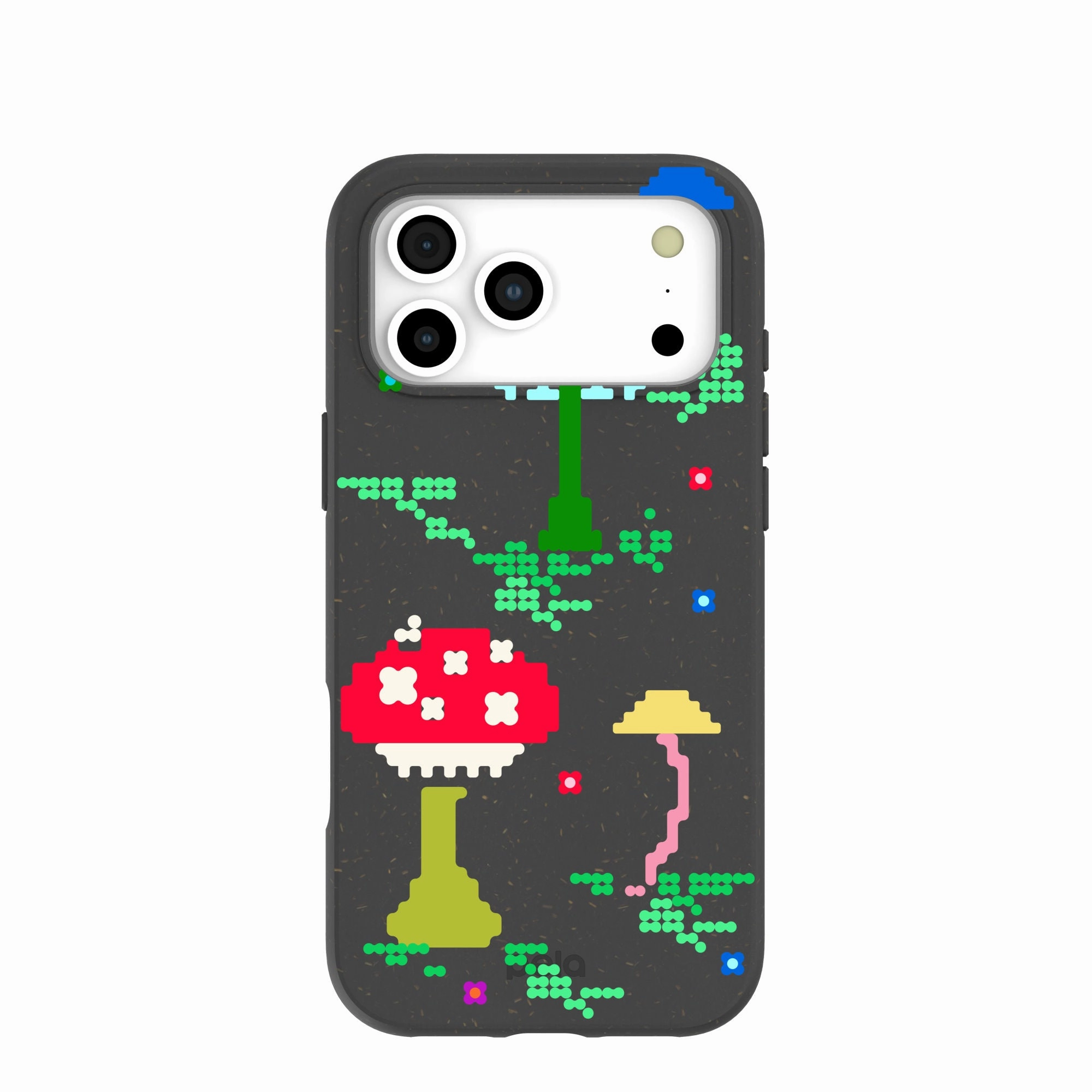 Elegant Build Black Byte Bloom iPhone 17 Pro Max Case