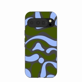 Durable Edge Professional Look Black Curve and Flow Google Pixel 10/10 Pro Case