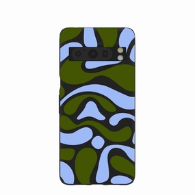 Comfort Finish Flexible Detail Design Black Curve and Flow Google Pixel 8 Pro Case