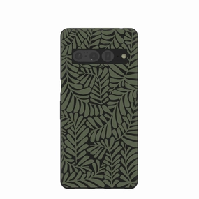 Black Fern Dreams Google Pixel 7 Pro Case Shock Guard Soft Grip Finish