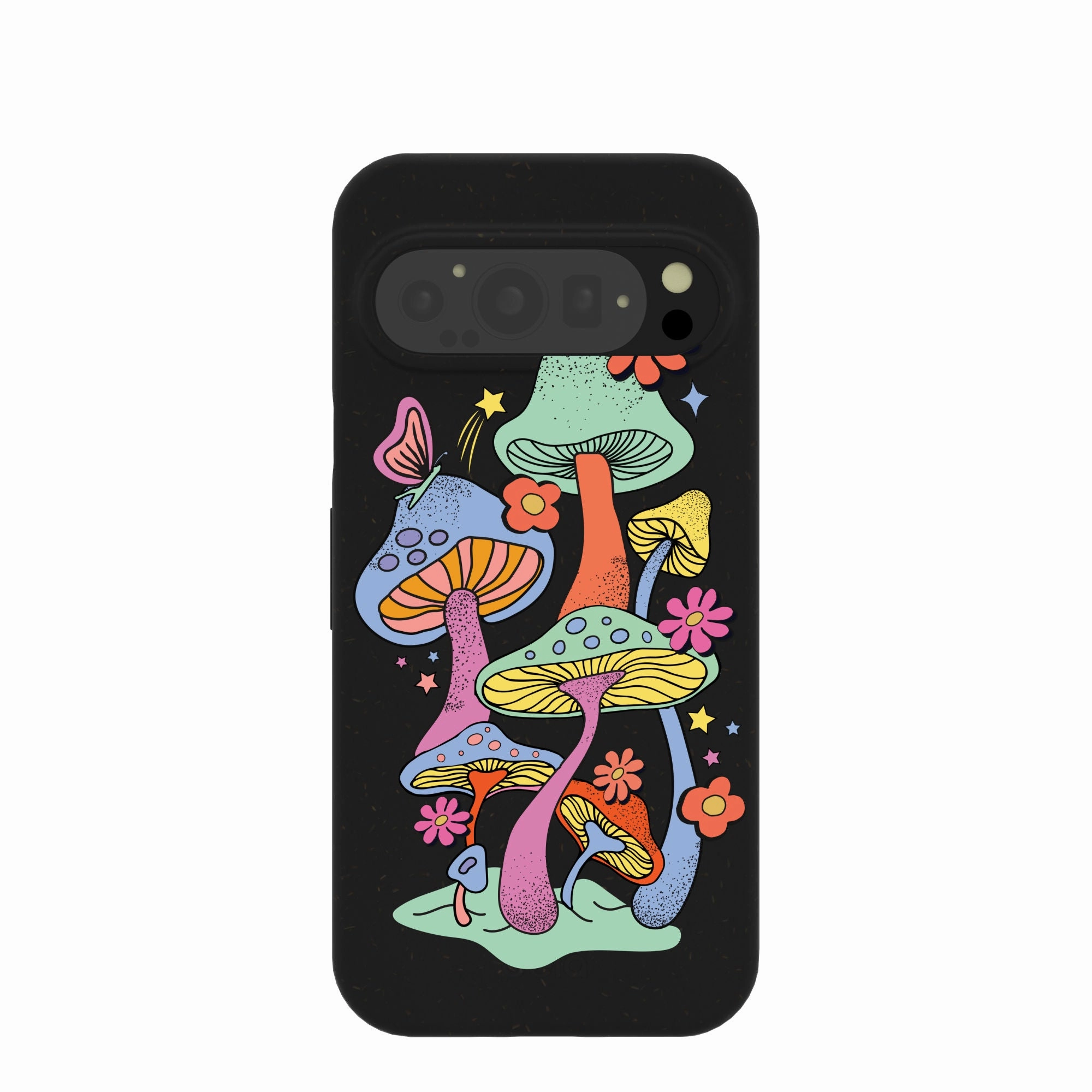 Rugged Frame Scratch Block Black Magical Forest Google Pixel 9/9 Pro Case