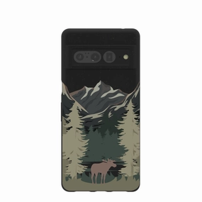 Scratch Barrier Black Moose Mountain Google Pixel 7 Pro Case