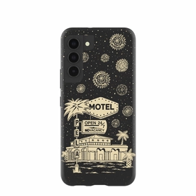 Premium Surface Finish Smooth Detail Black Motel Pela Samsung Galaxy S22 Case