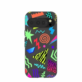 Black Neon Blast Google Pixel 10/10 Pro Case Edge Reinforced