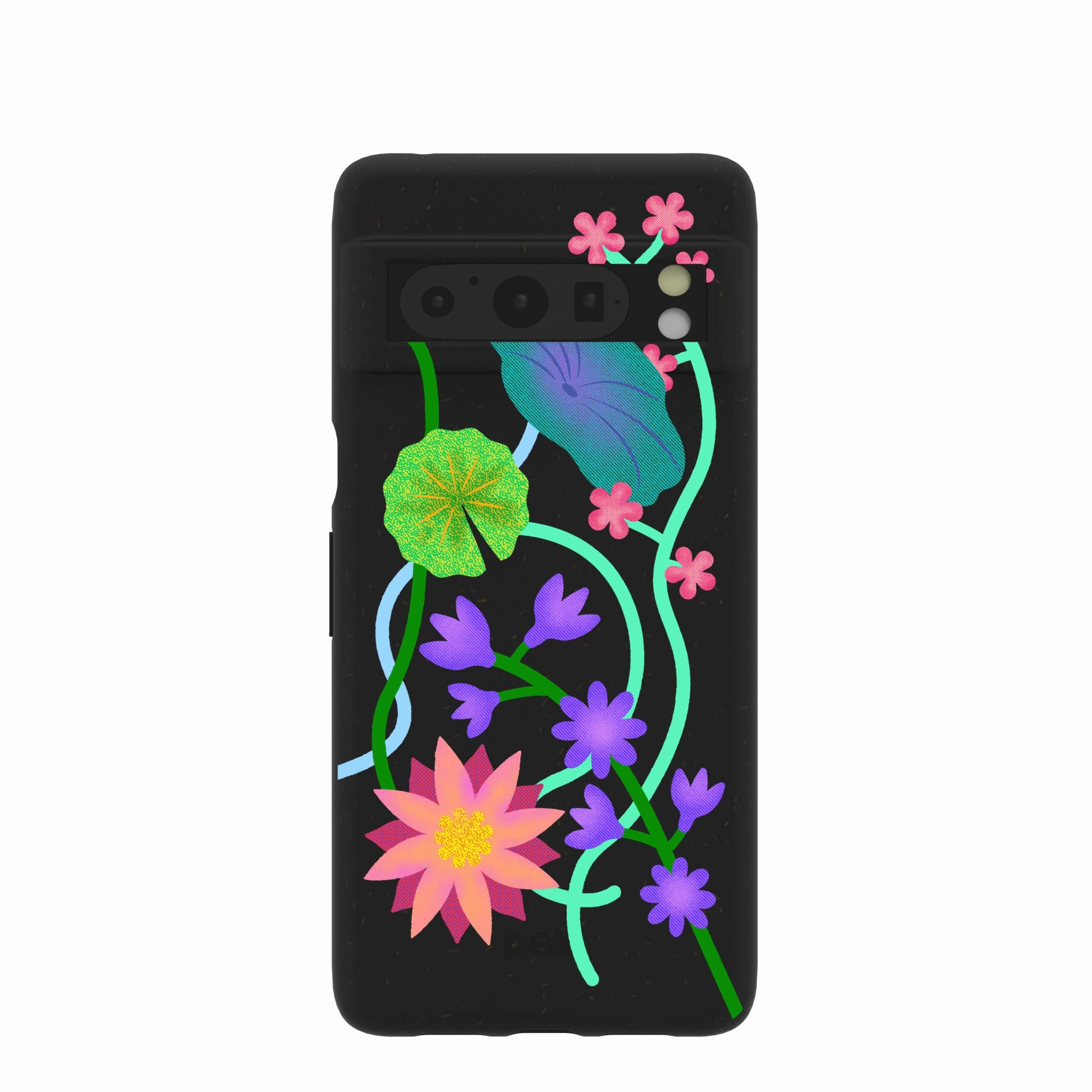 Black Neon Garden Google Pixel 8 Pro Case Portable Shield