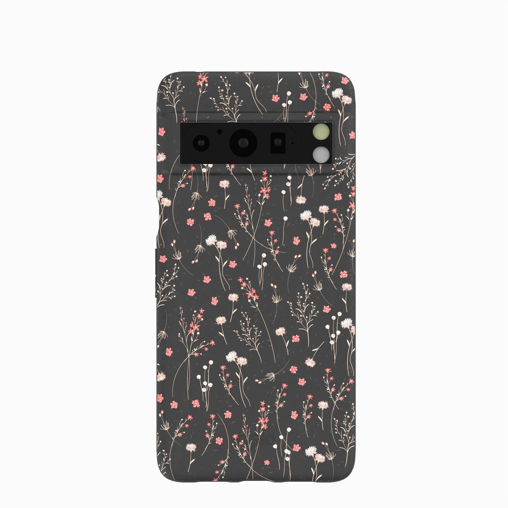 Black Night Garden Google Pixel 8 Pro Case Shock Absorbing