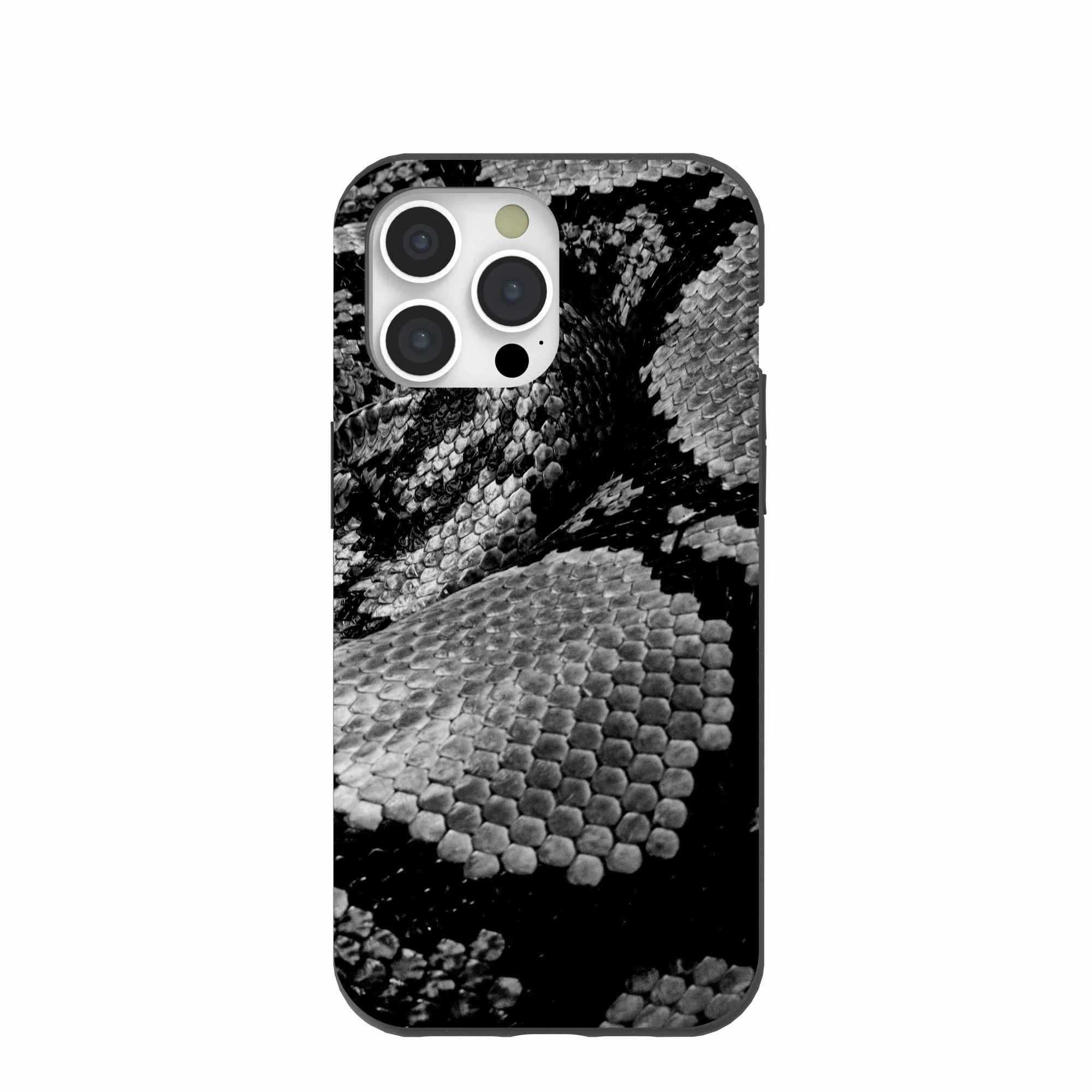 Black Snake Scale iPhone 15 Pro Max Case Student Gear Urban Minimalism