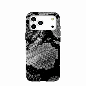 Black Snake Scale iPhone 17 Pro Max Case Drop Protection