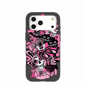 Ergonomic Shape Polished Look Black Spellbound Ghouls iPhone 17 Pro Max Case