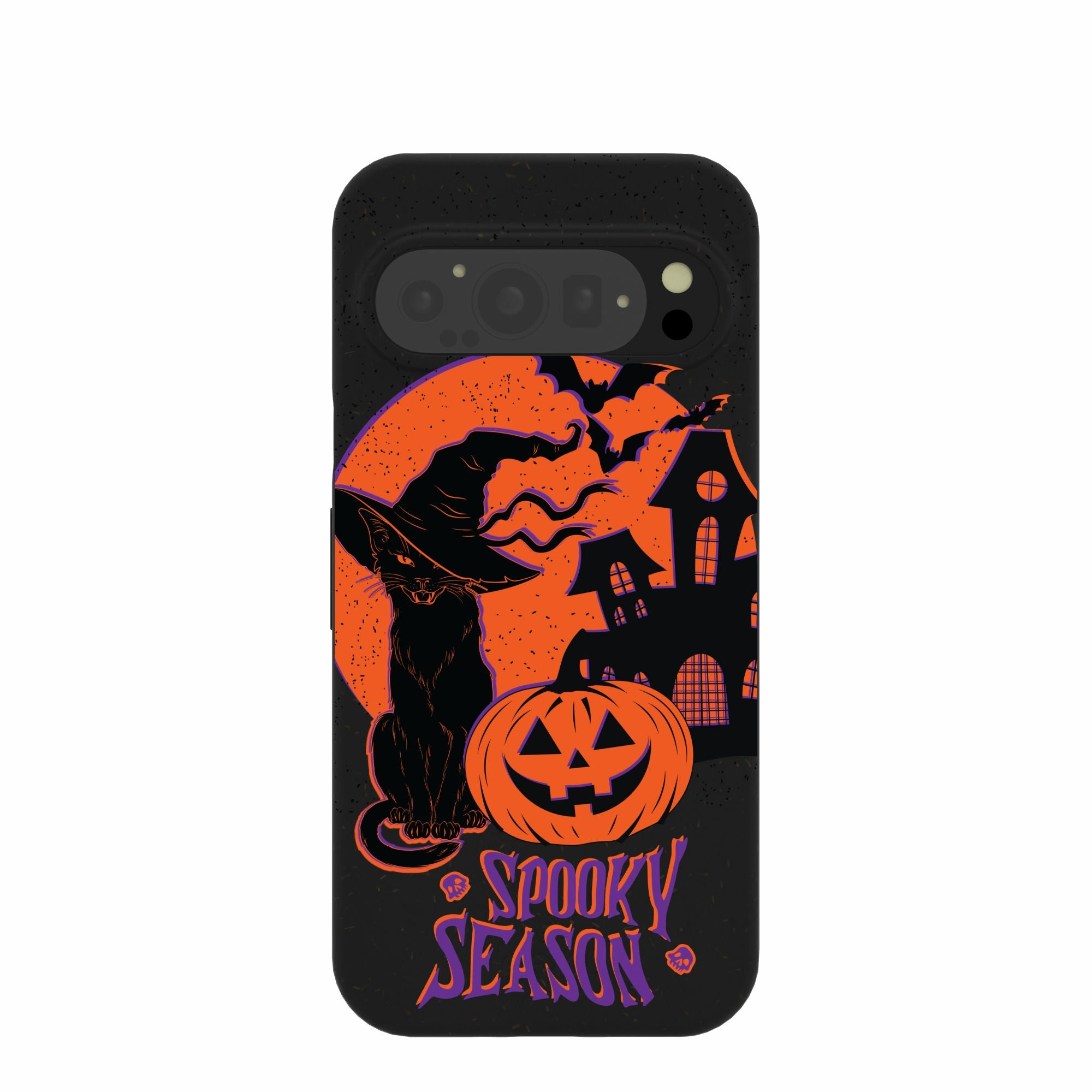 Black Spooky Szn Google Pixel 9/9 Pro Case Lightweight texture