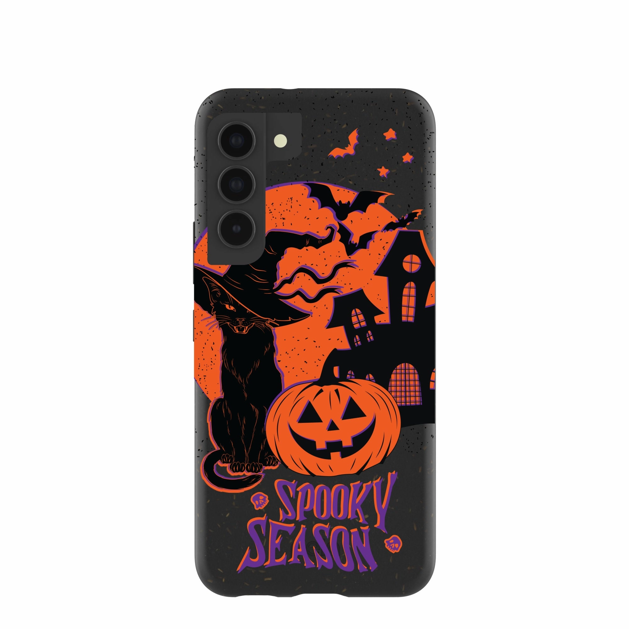 Soft Feelings Sleek Edge Design Black Spooky Szn Samsung Galaxy S22 Case