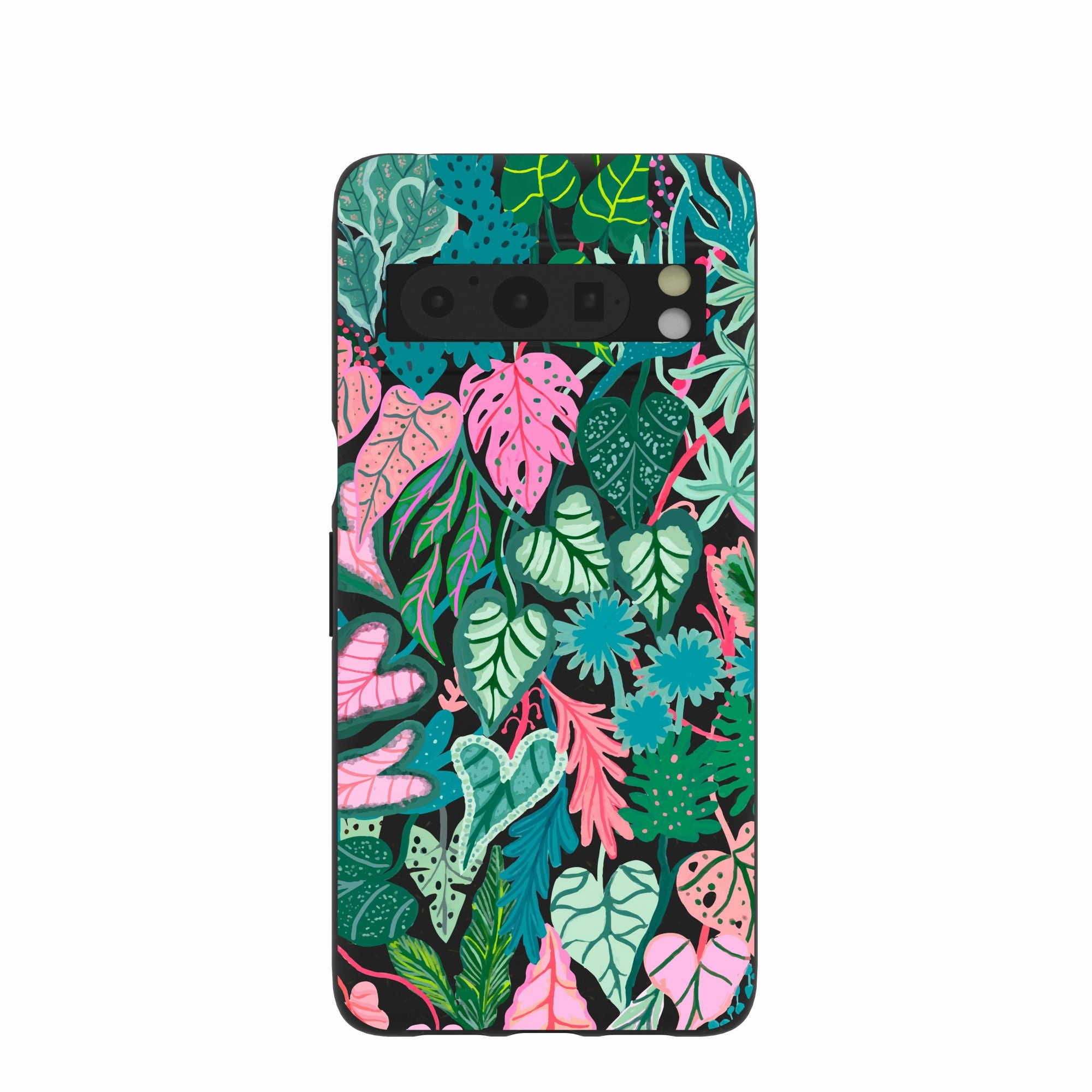 Black Tropic Noir Google Pixel 8 Pro Case Anti Shock Layer