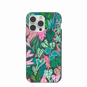 Black Tropic Noir iPhone 14 Pro Max Case Grip Control Soft Interior