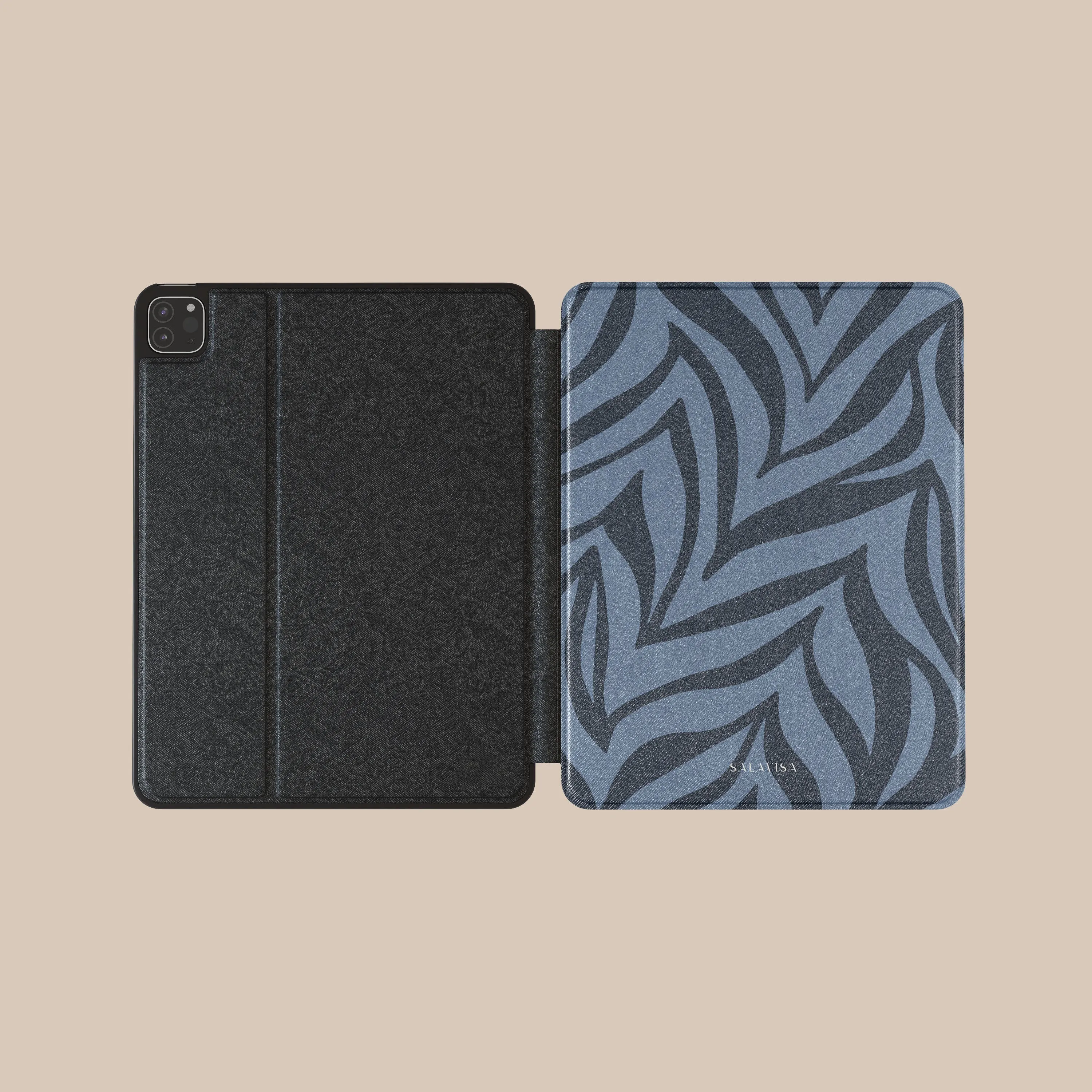 note taking tablet cover Tablet Sleeve Elegant Blue Zebra iPad Case