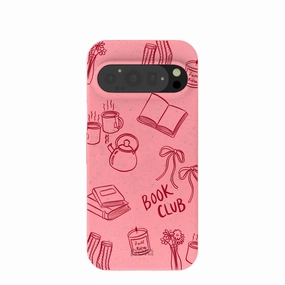 Comfort touch Matte Touch Bubblegum Pink Book Club Google Pixel 9/9 Pro Case