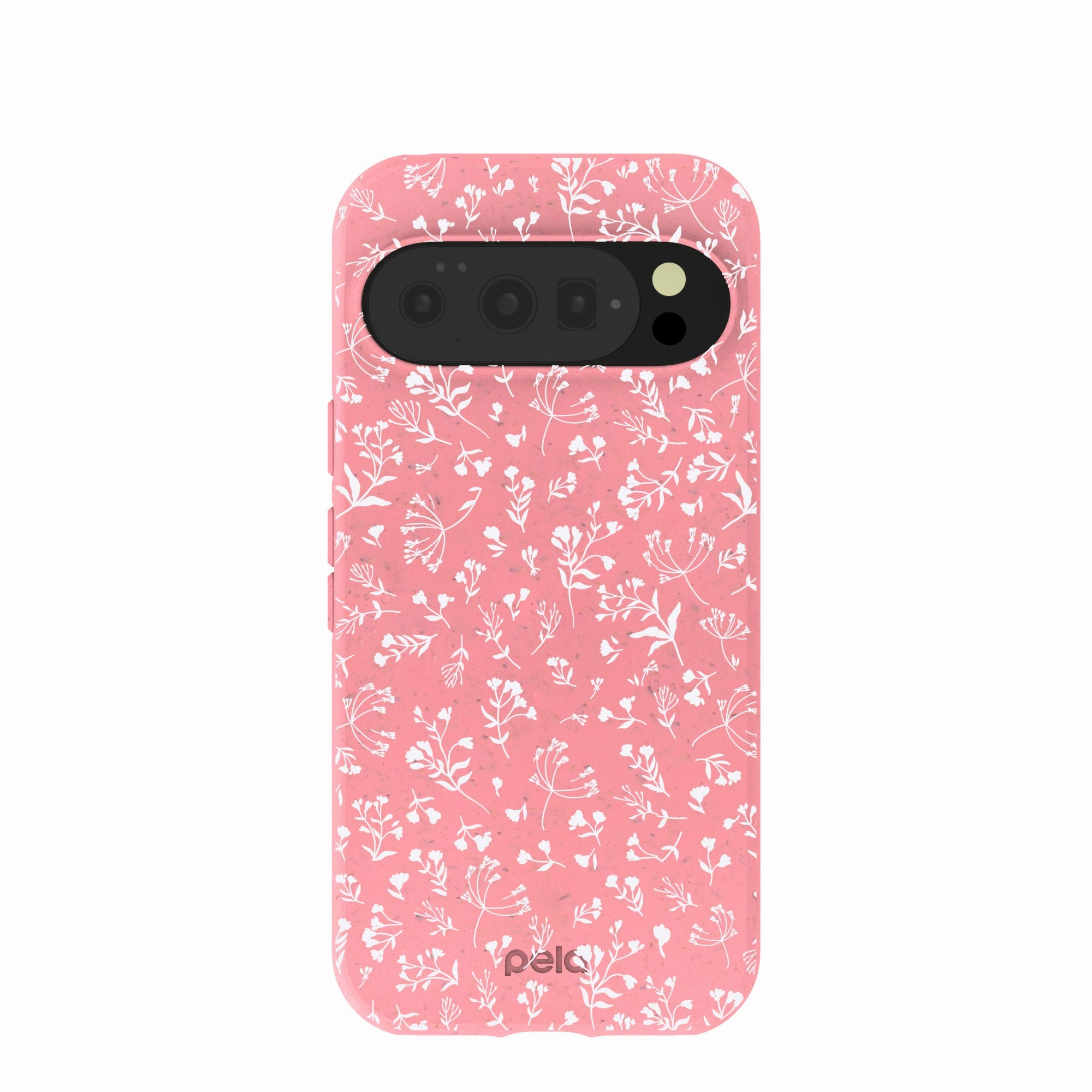 Scratch Resistant Grip Layer Bubblegum Pink Dreamy Meadow Google Pixel 10/10 Pro Case