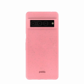 Bubblegum Pink Google Pixel 7 Pro Phone Case Elegant Surface