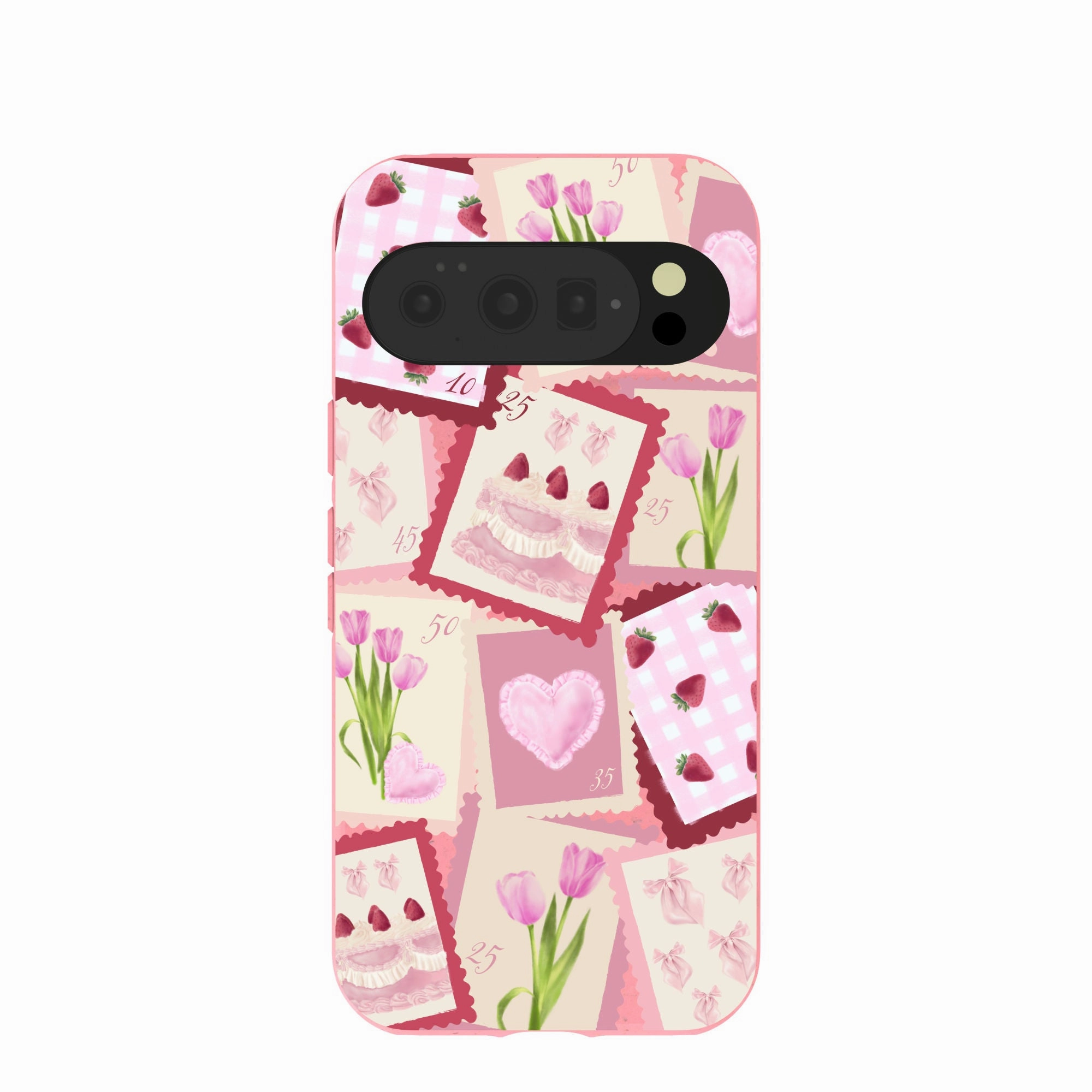 Luxury Feel daily protection Bubblegum Pink Love Letters Google Pixel 10/10 Pro Case