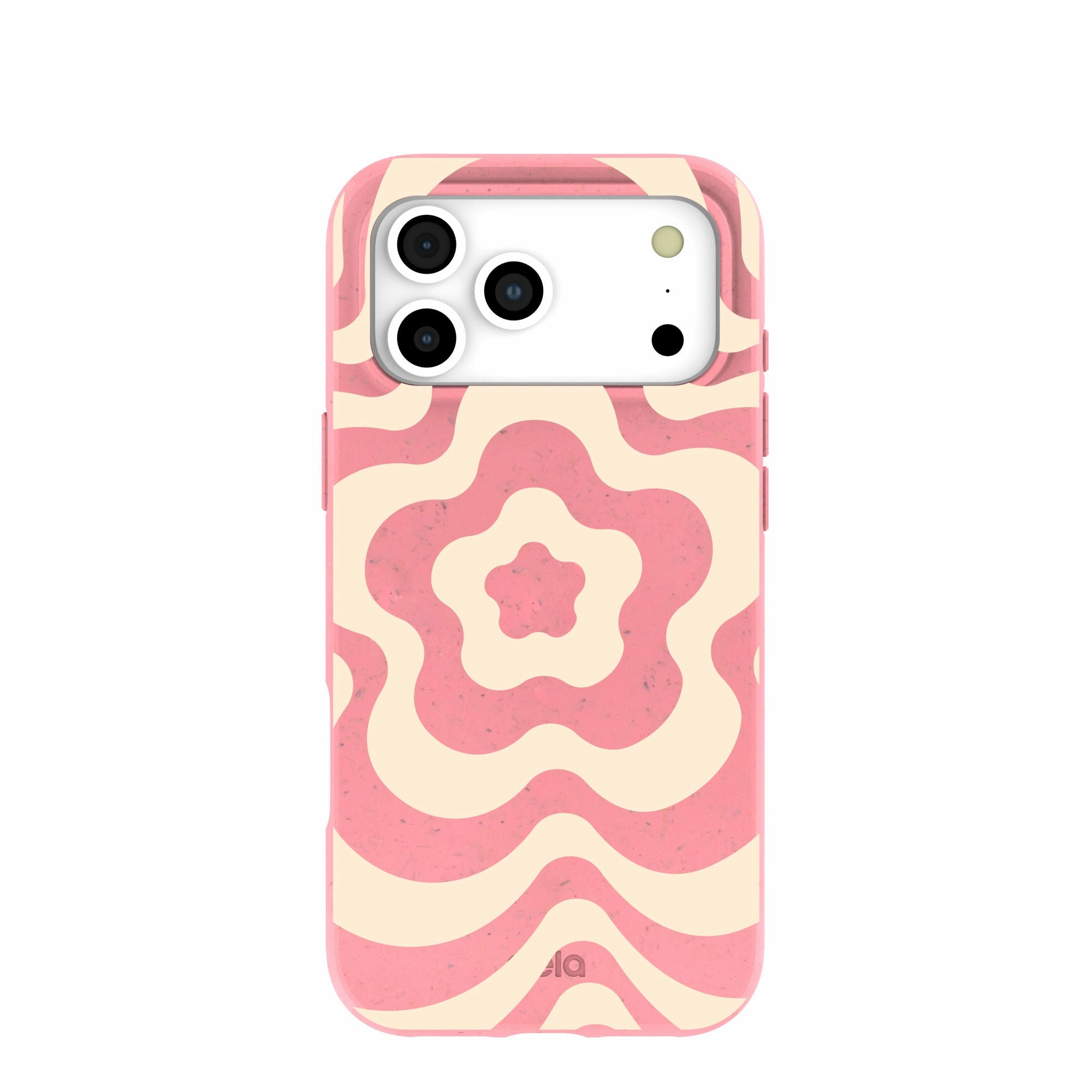 Pocket Friendly Bubblegum Pink Morning Flower iPhone 17 Pro Max Case