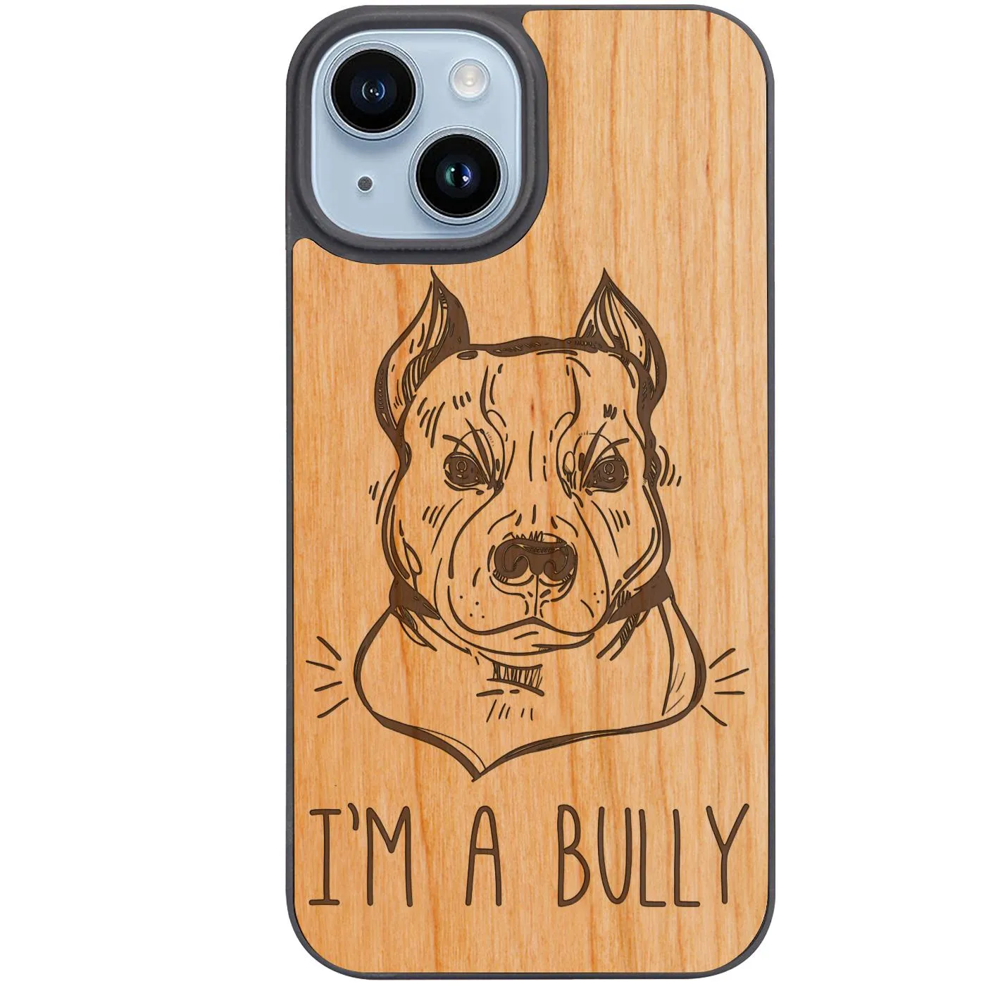 Versatile Design Flexible Pattern Bully - Engraved Phone Case